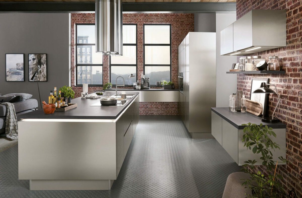 Кухня Inox nobilia