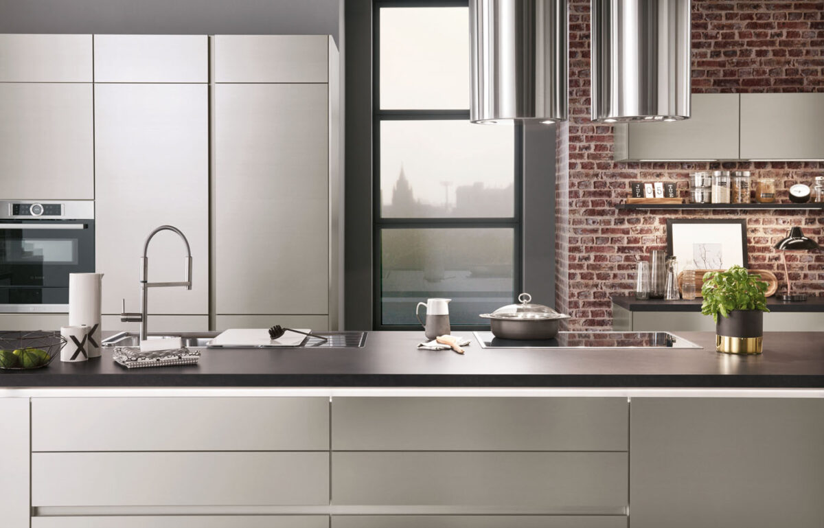 Кухня Inox nobilia