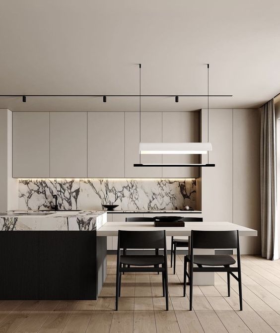 Как создать идеальное освещение для кухни | kitchen-concept