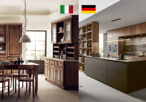 итальанская или немецкая кухня