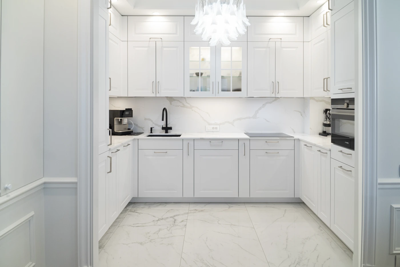 реализованый проект премиум кухни белая классика_2