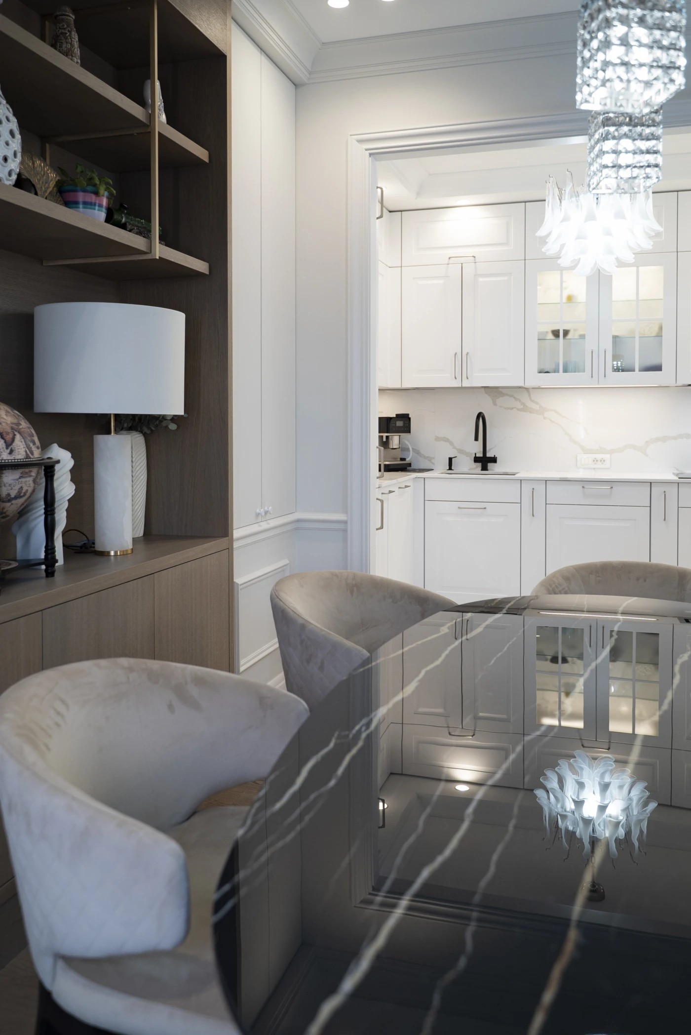 реализованый проект премиум кухни белая классика_2