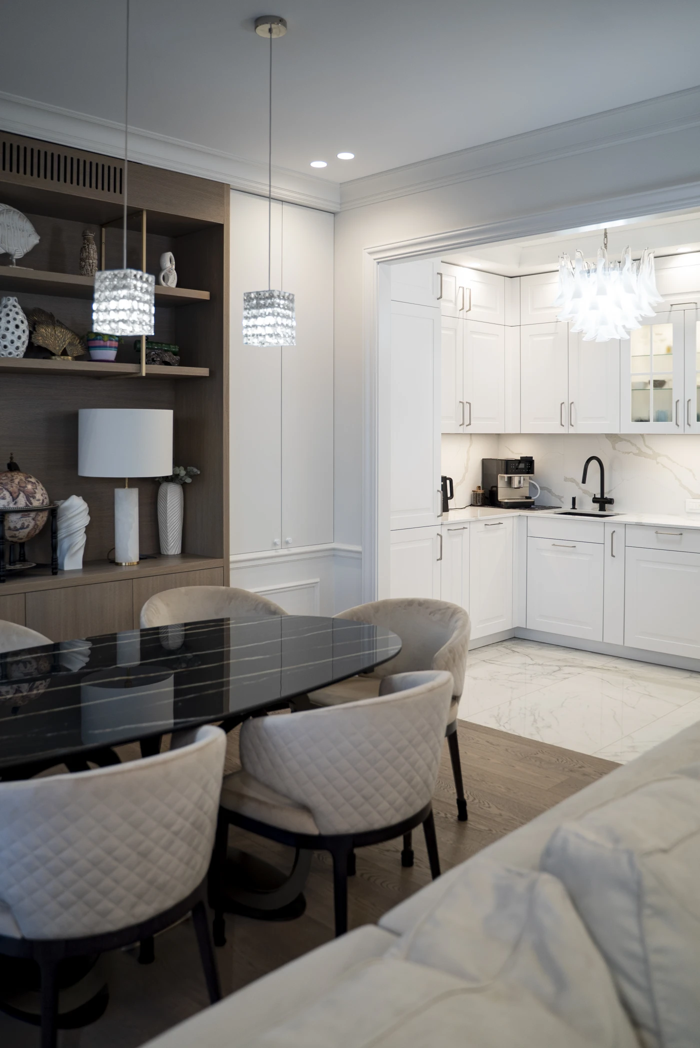 реализованый проект премиум кухни белая классика_2