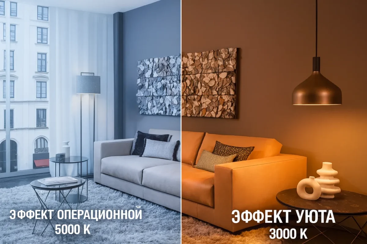 сравнение света