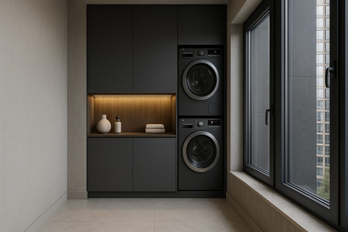 постирочная на лоджии