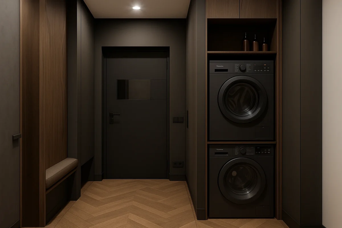 сушильная-и-стеральная-машинка-в-коридоре
