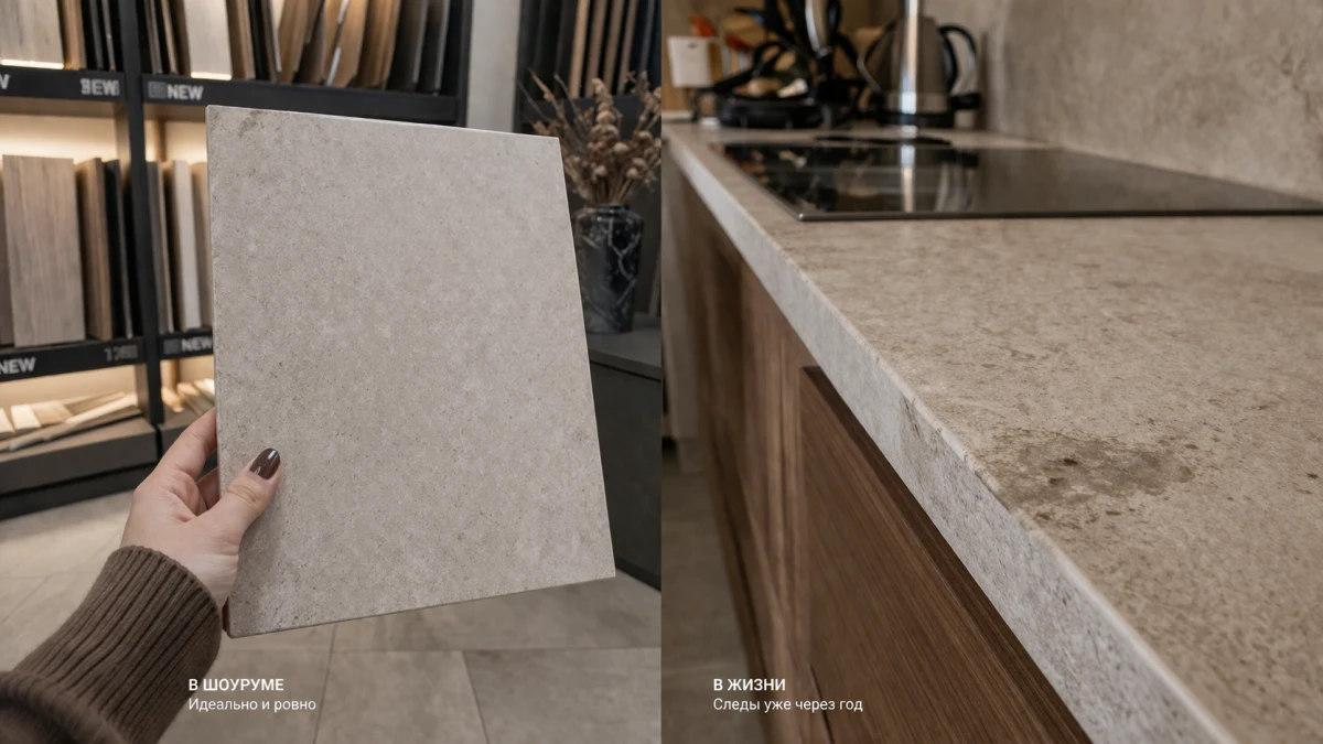 разница дома и в салоне