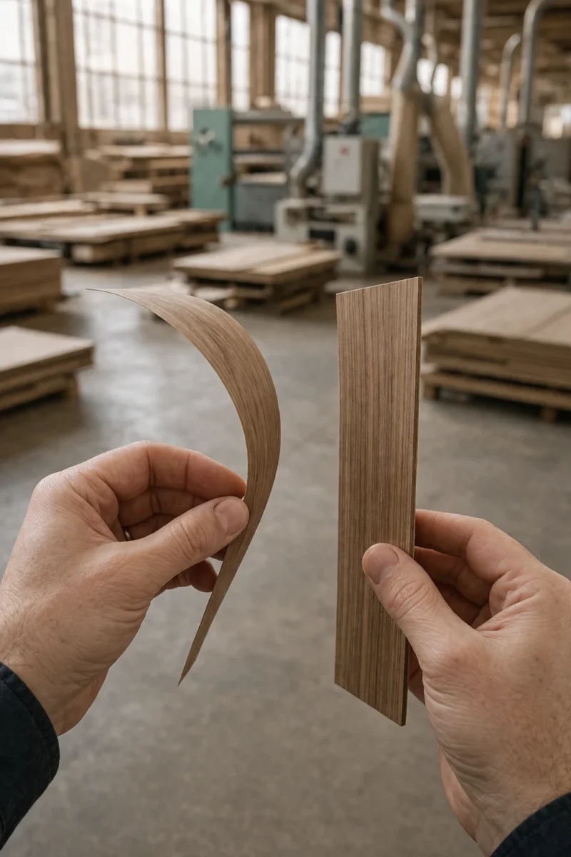 тонкий шпон