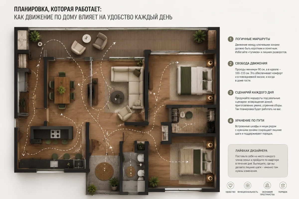 маршруты по квартре