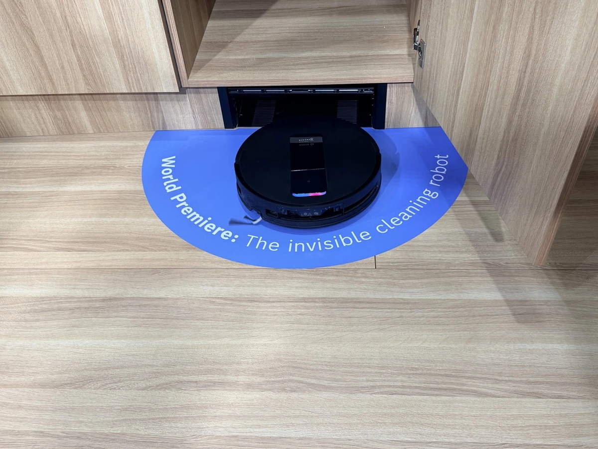 Bosch — мировая премьера встроенной базы робота-пылесоса на EuroCucina 2026